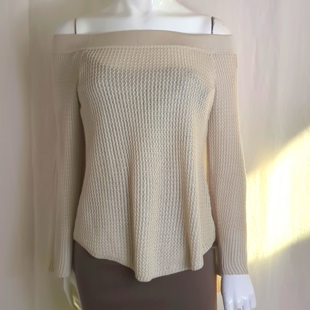 American Rag Cie Sweater Tan Size Small